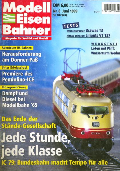  Modell EisenBahner 6/1999 в продаже