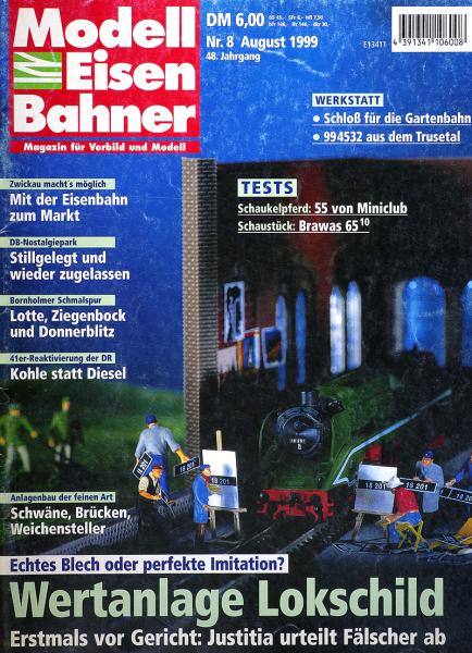  Modell EisenBahner 8/1999 в продаже