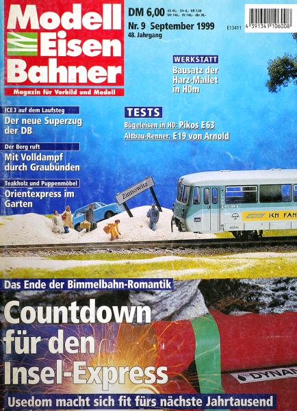  Modell EisenBahner 9/1999 в продаже