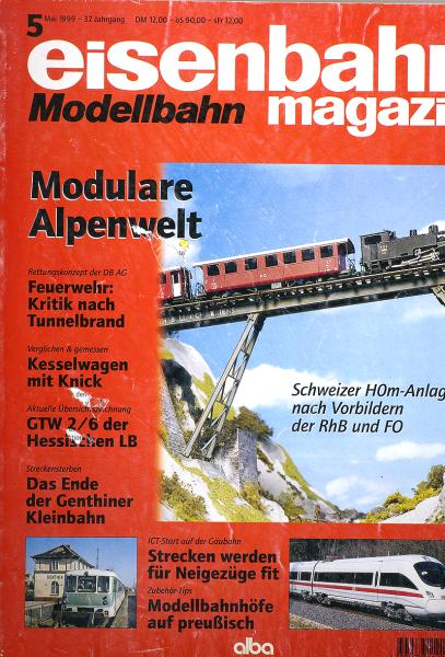  Eisenbahn Magazin 5/1999 в продаже