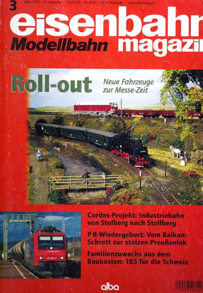  Eisenbahn Magazin 3/2003 в продаже