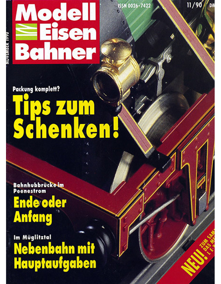 Modell EisenBahner 11/1990
