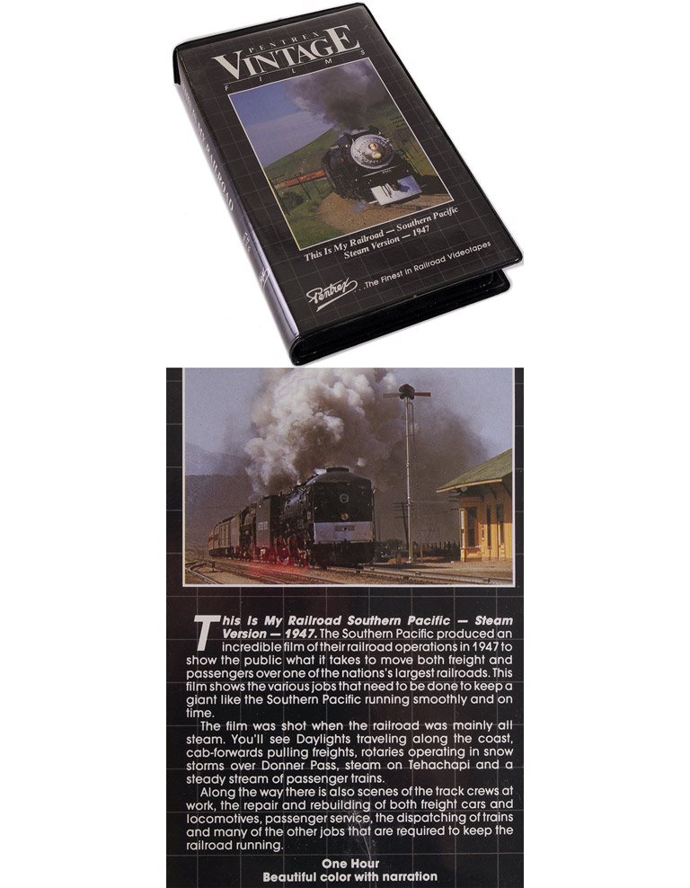  This is My Railroad Southern Pacific - Steam Version - 1947  (VHS)  в продаже