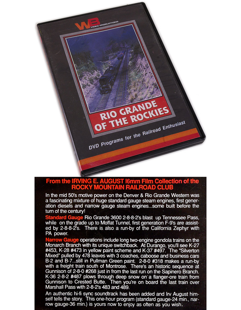  Rio Grande of the Rockies  (DVD)  в продаже