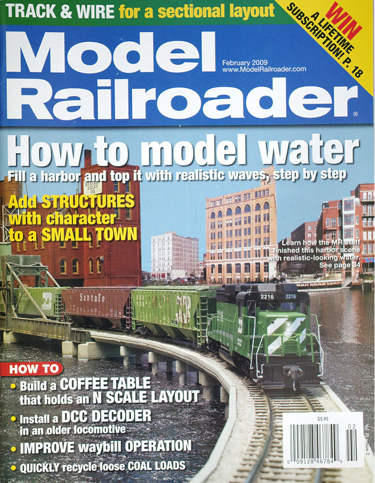  Model Railroader 2/2009 в продаже