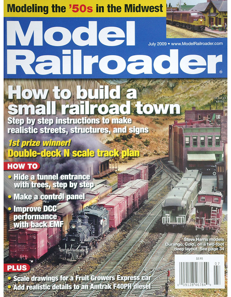 Model Railroader 7/2009