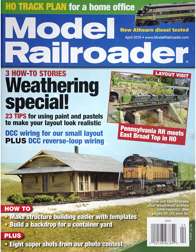 Model Railroader 4/2010
