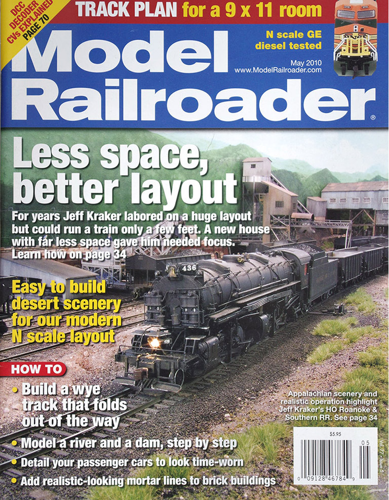  Model Railroader 5/2010 в продаже