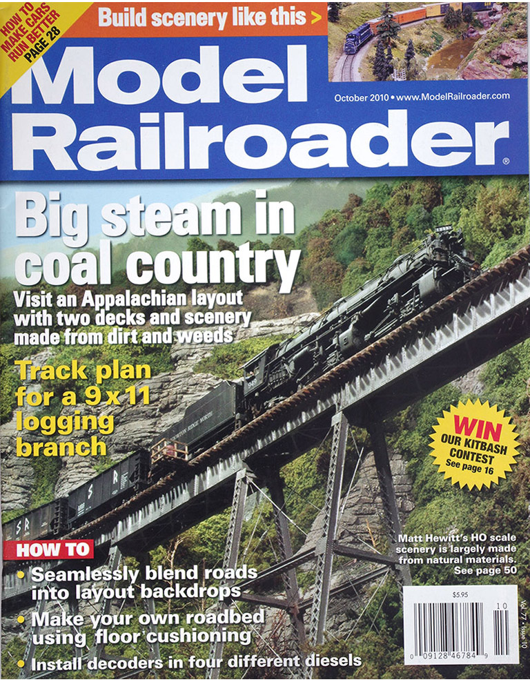 Model Railroader 10/2010