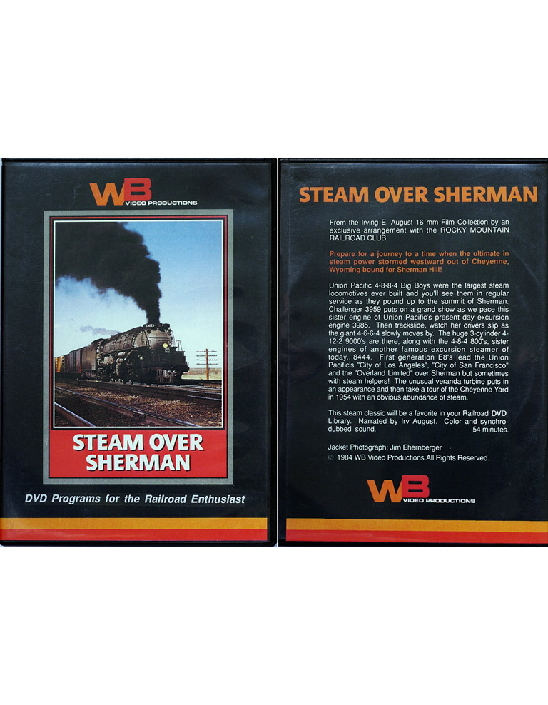 Steam Over Sherman  (DVD) 