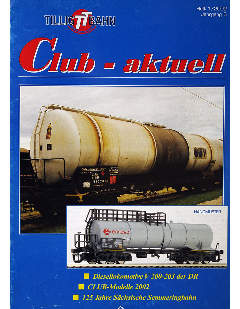 TILLIG TT BAHN Club-aktuell 1/2002