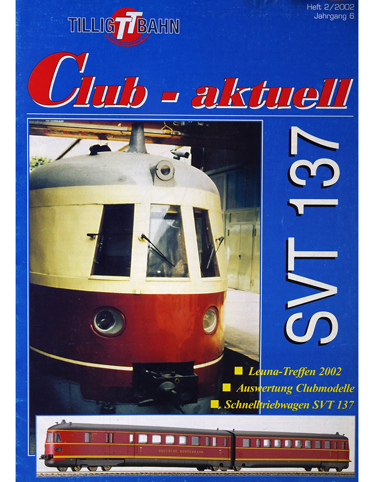 TILLIG TT BAHN Club-aktuell 2/2002 в продаже