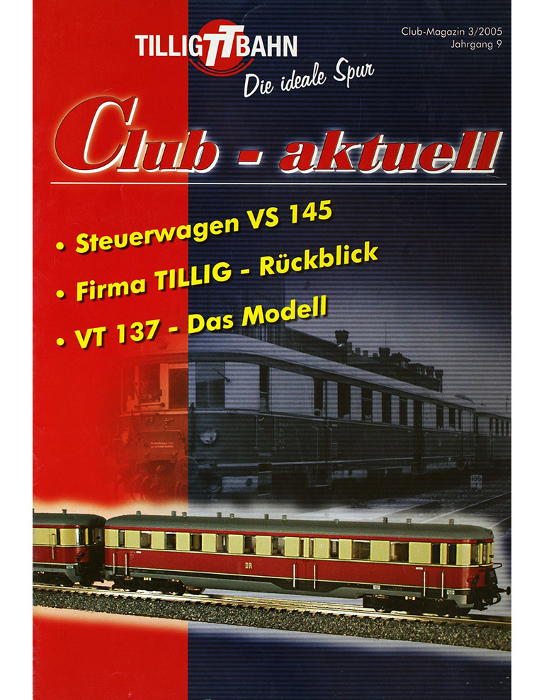  TILLIG TT BAHN Club-aktuell 3/2005 в продаже