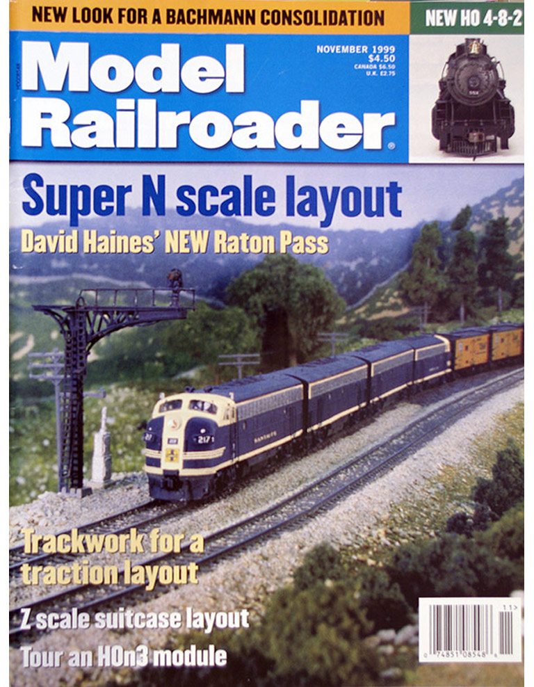 Model Railroader 11/1999