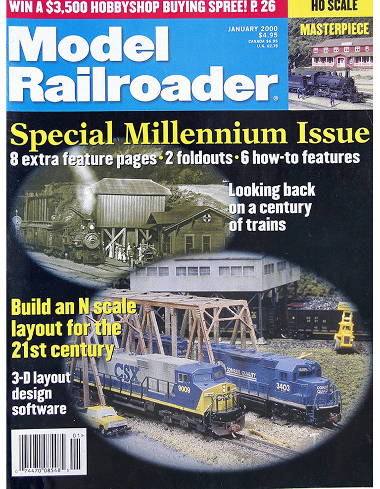  Model Railroader 1/2000 в продаже