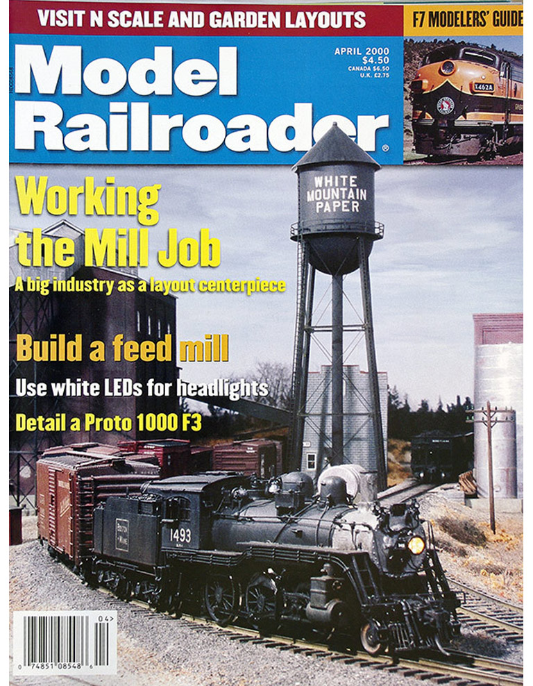  Model Railroader 4/2000 в продаже
