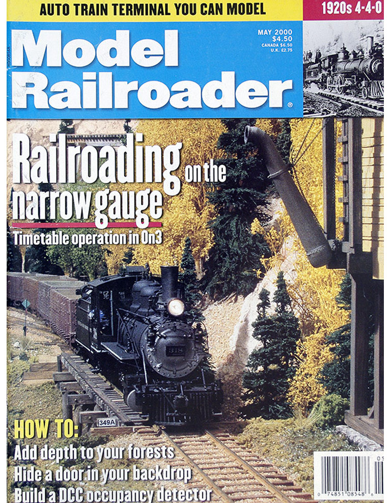  Model Railroader 5/2000 в продаже