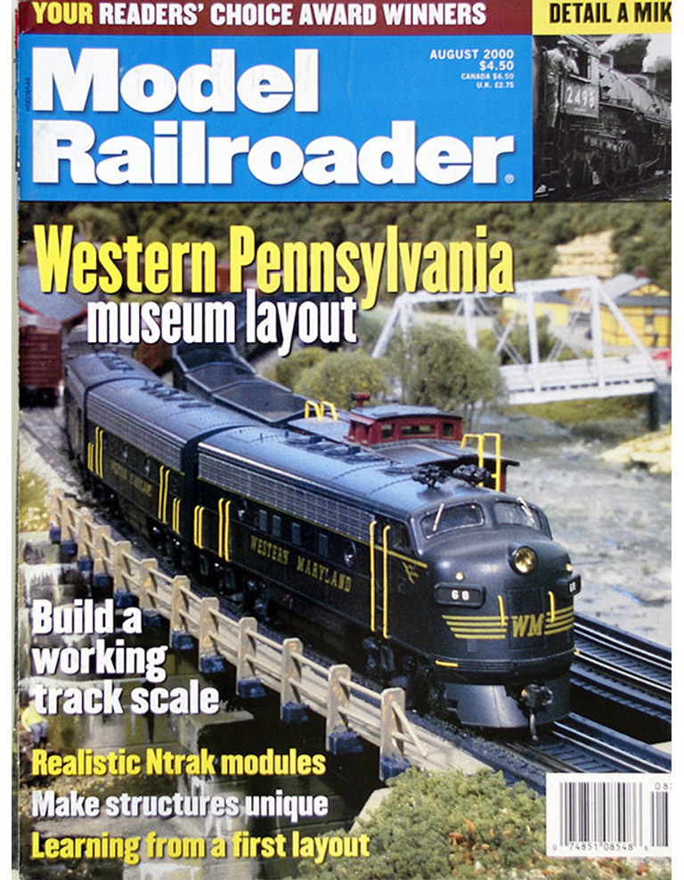 Model Railroader 8/2000