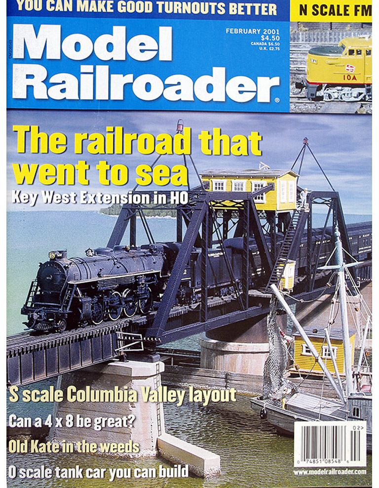  Model Railroader 2/2001 в продаже