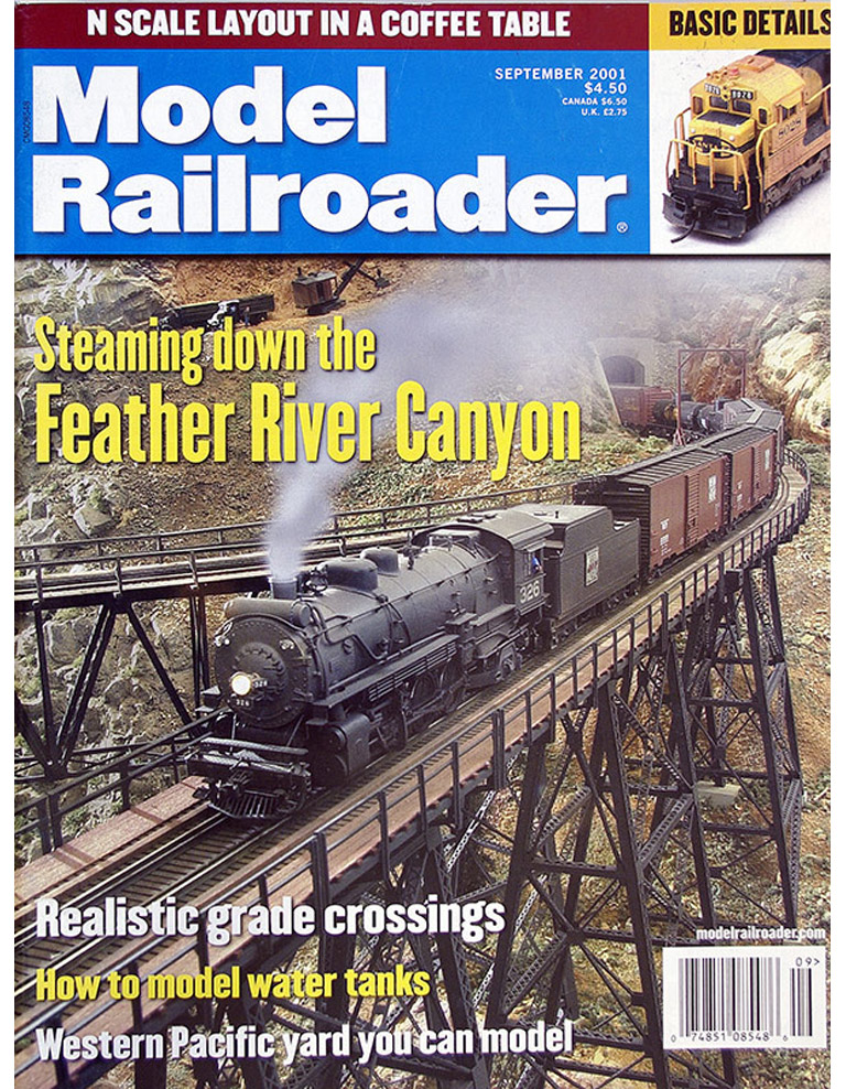 Model Railroader 9/2001 в продаже