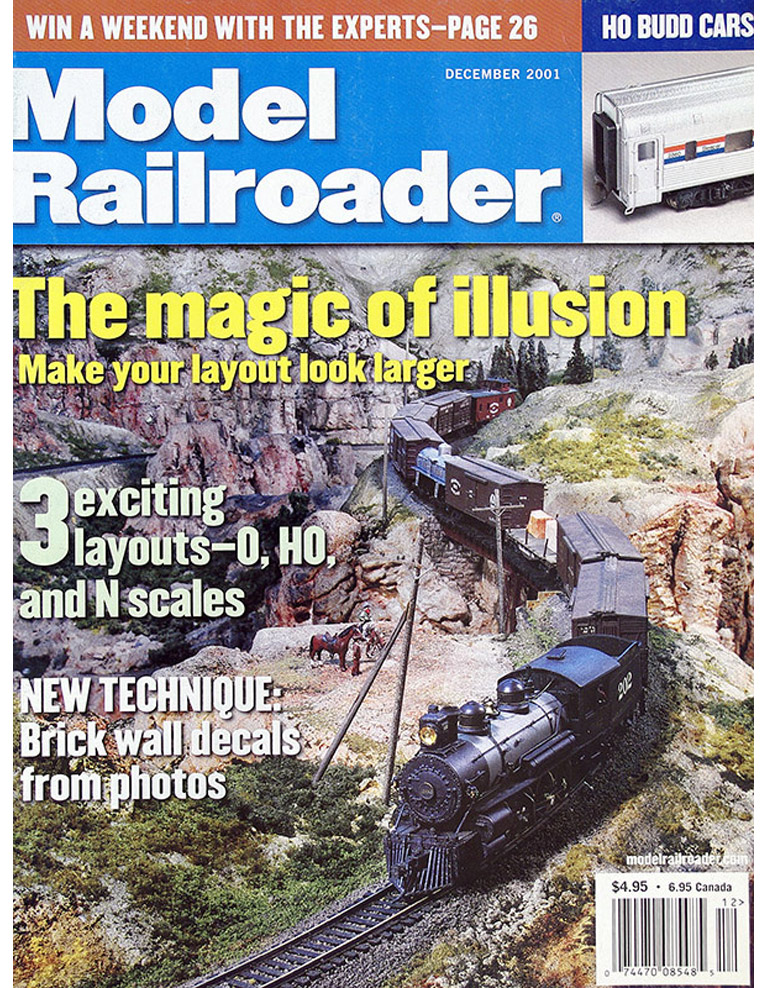  Model Railroader 12/2001 в продаже
