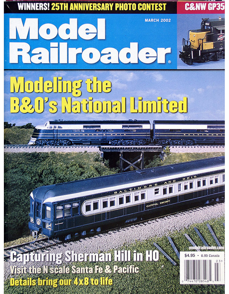Model Railroader 3/2002