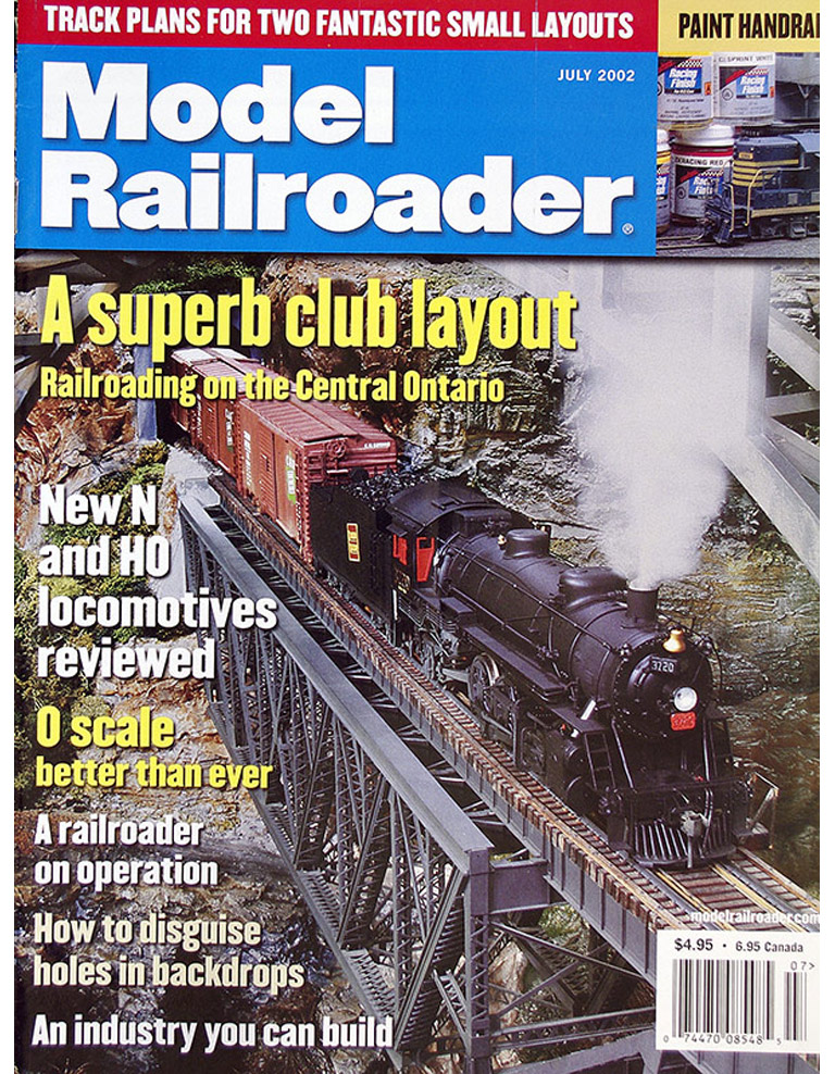 Model Railroader 7/2002