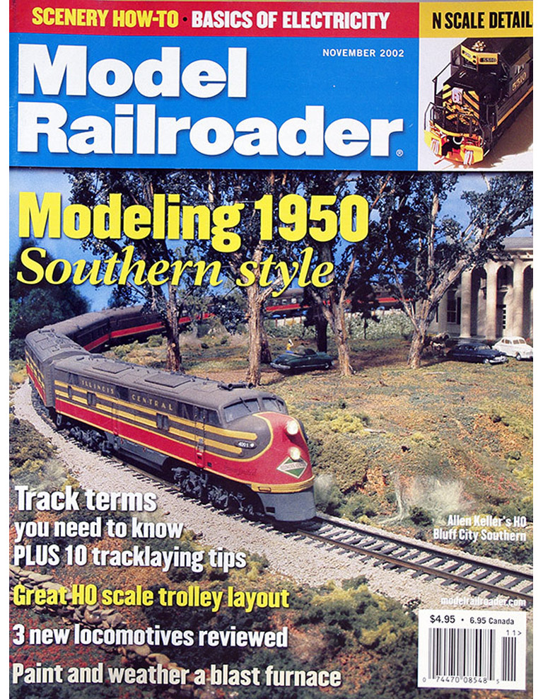  Model Railroader 11/2002 в продаже