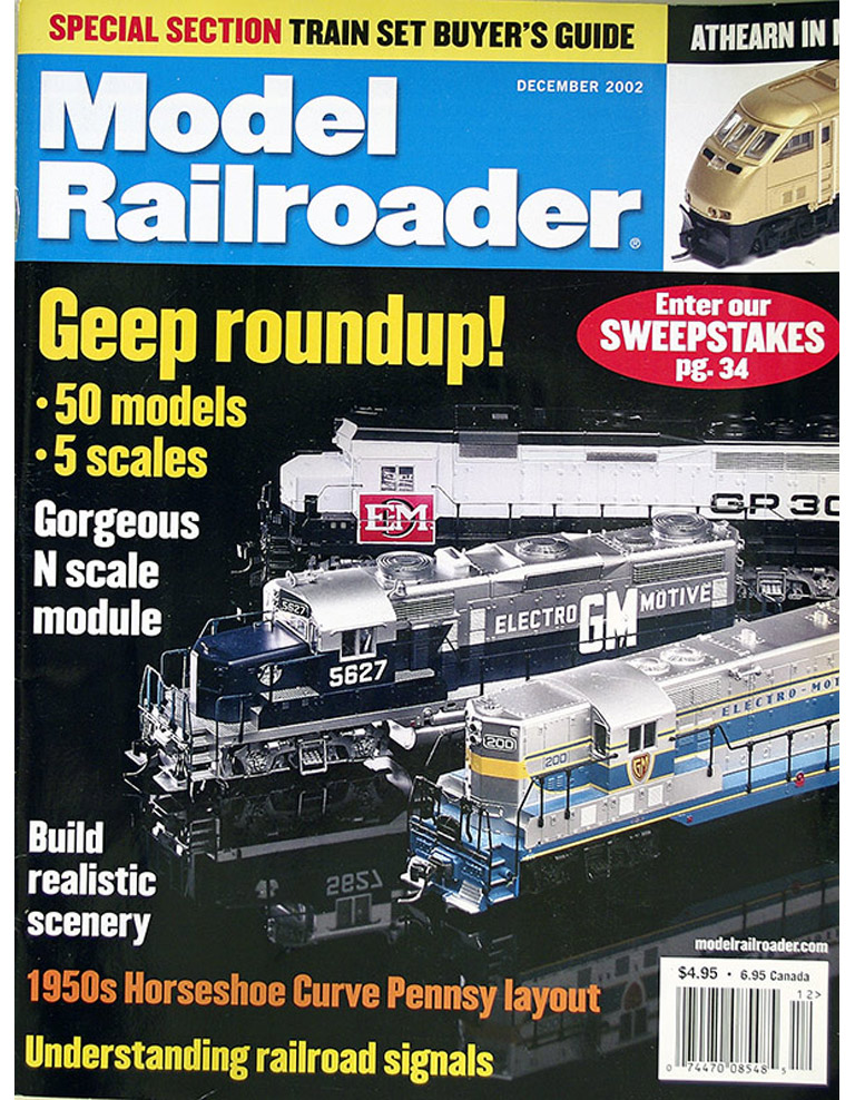 Model Railroader 12/2002