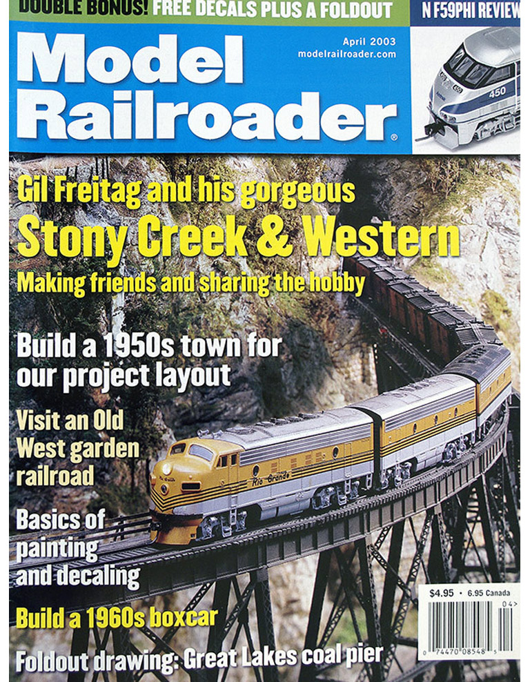 Model Railroader 4/2003