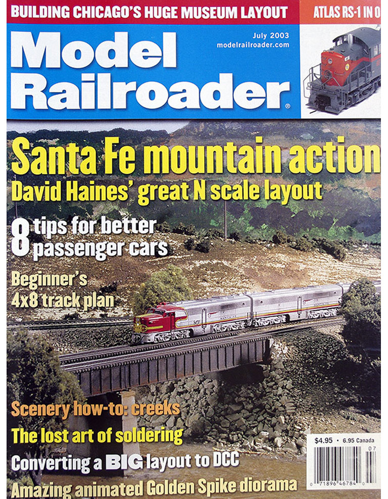 Model Railroader 7/2003