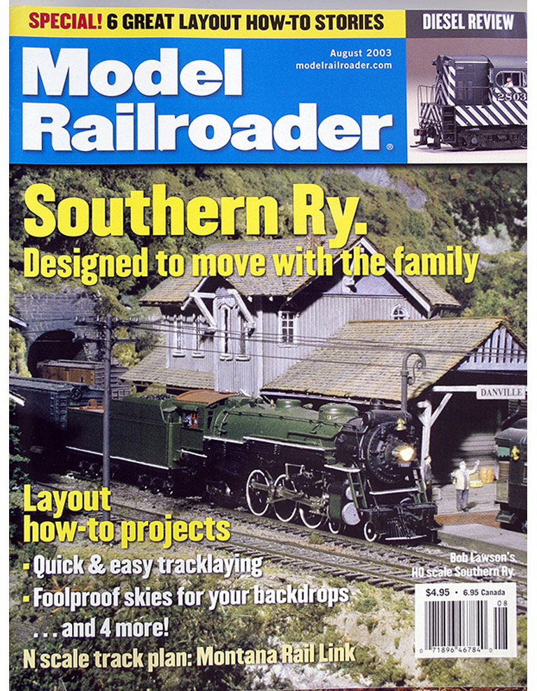 Model Railroader 8/2003