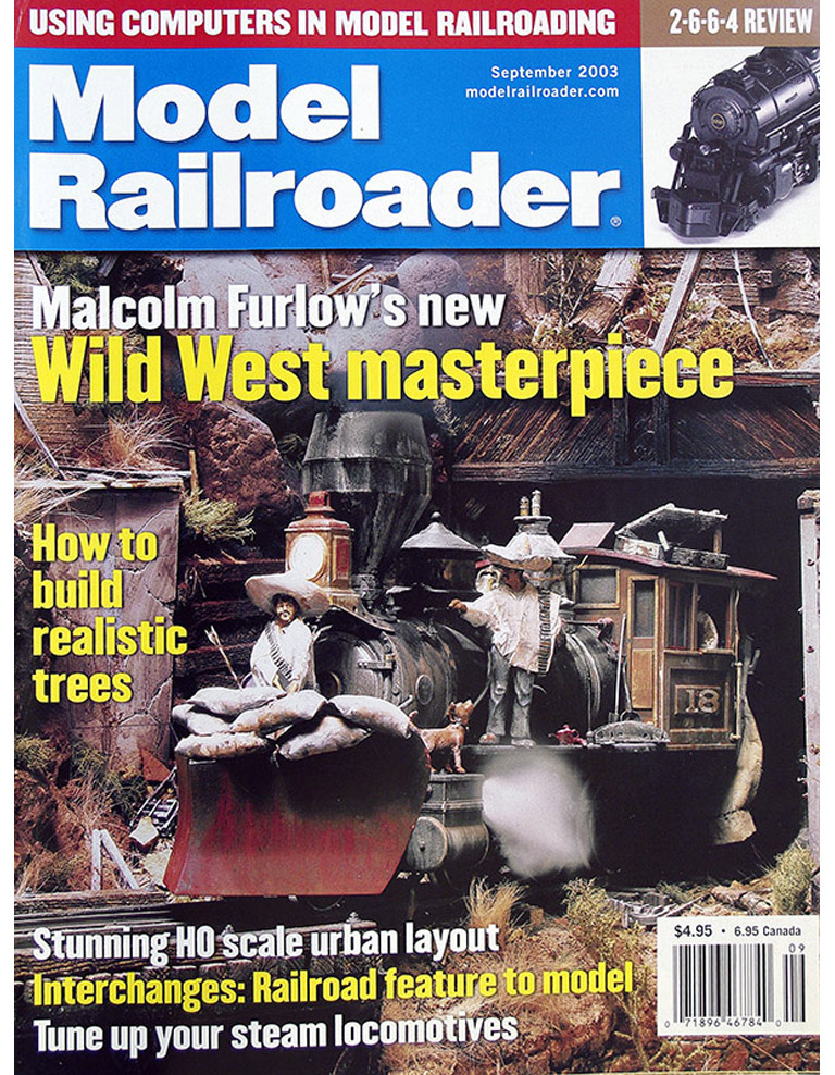  Model Railroader 9/2003 в продаже