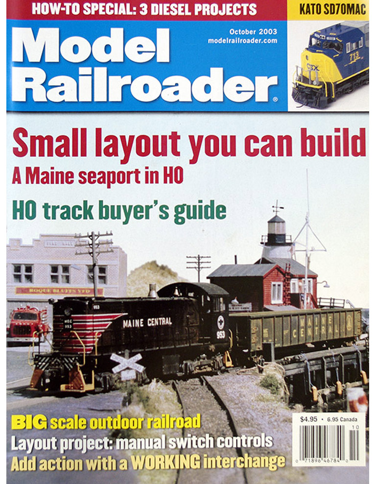 Model Railroader 10/2003