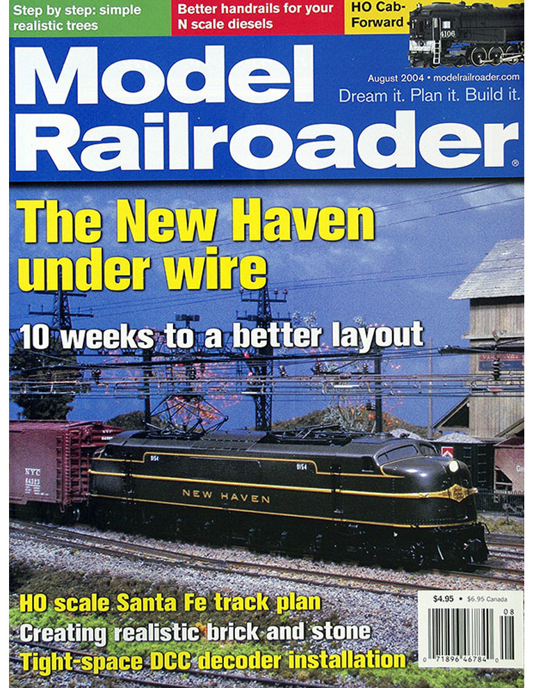 Model Railroader 8/2004