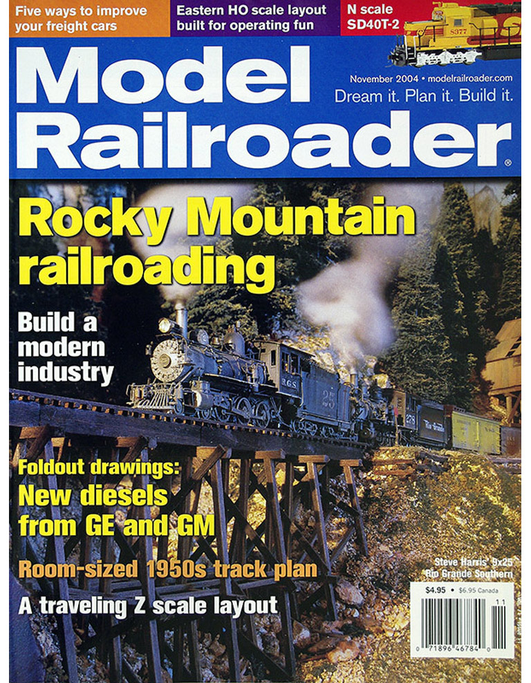 Model Railroader 11/2004