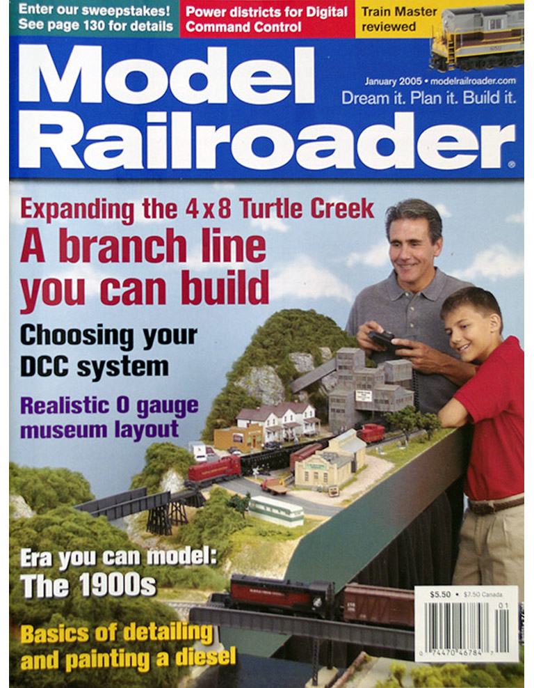  Model Railroader 1/2005 в продаже