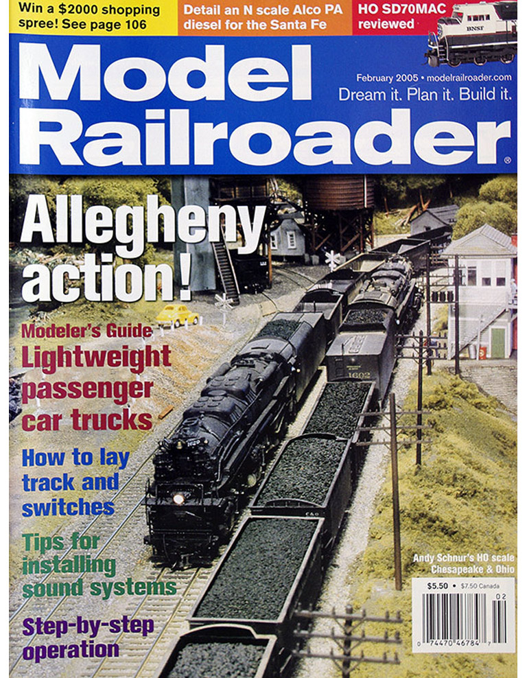 Model Railroader 2/2005