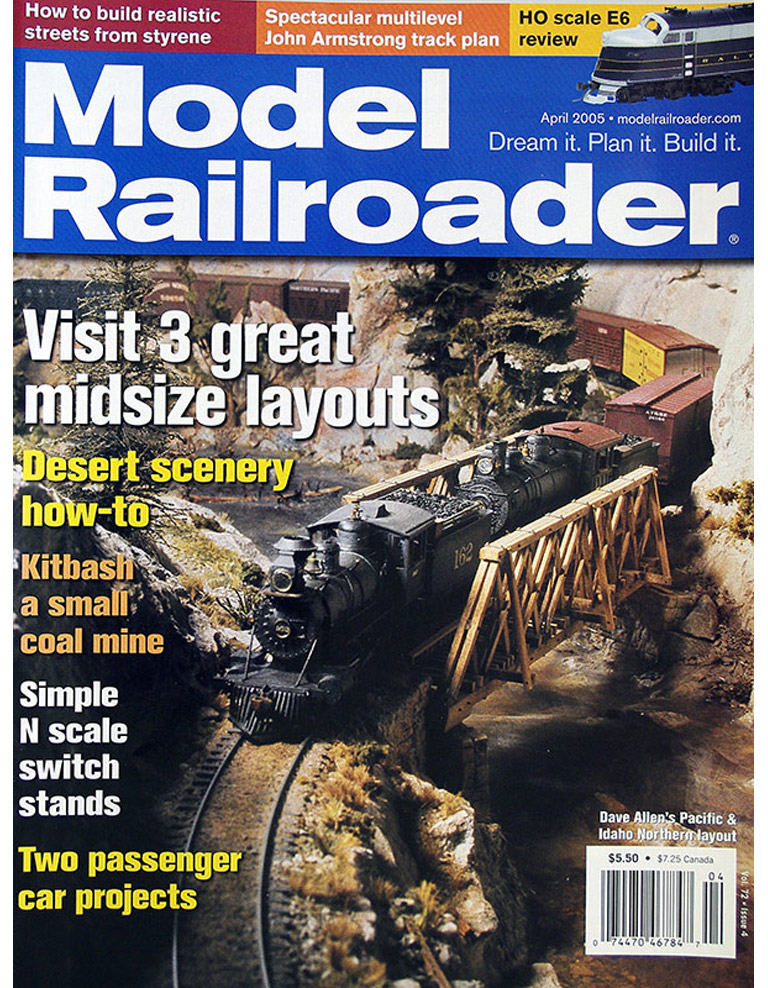 Model Railroader 4/2005