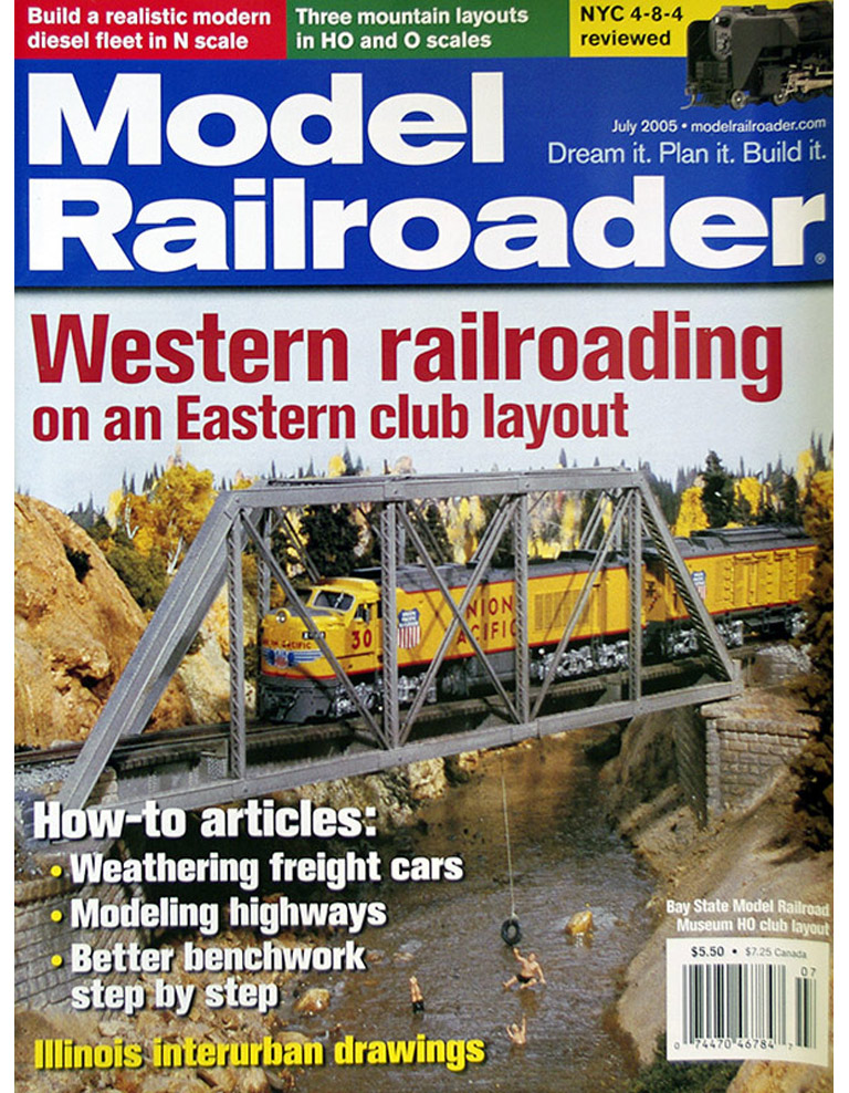 Model Railroader 7/2005