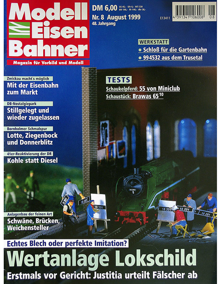 Modell EisenBahner 8/1999