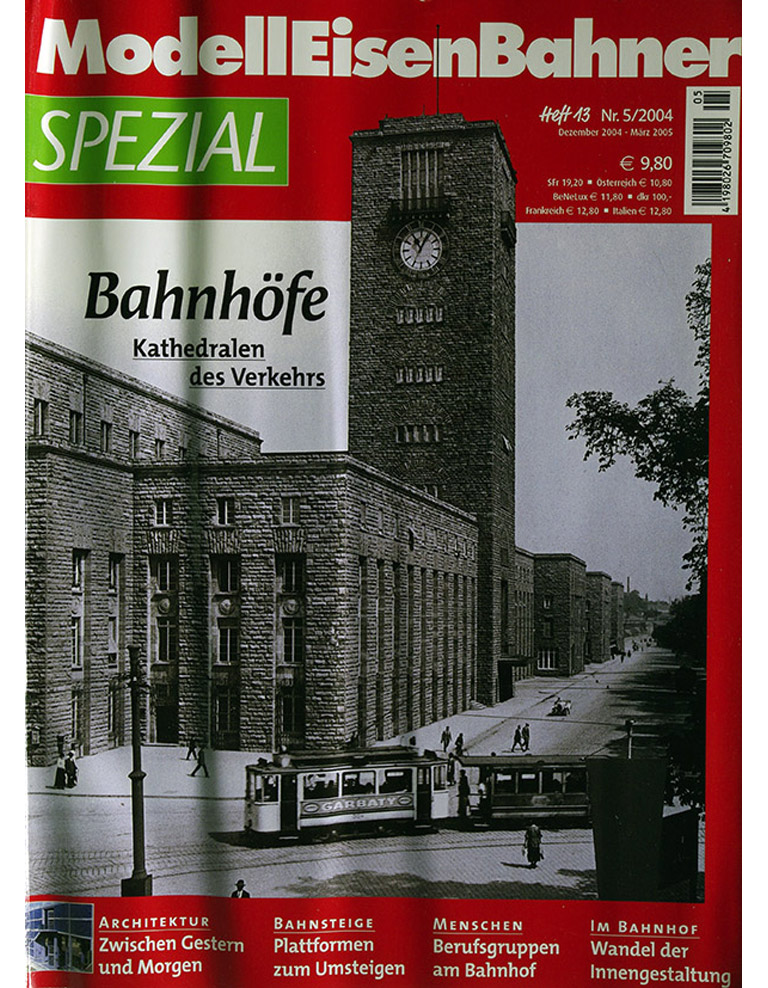  ModellEisenBahner Spezial 5/2004 в продаже