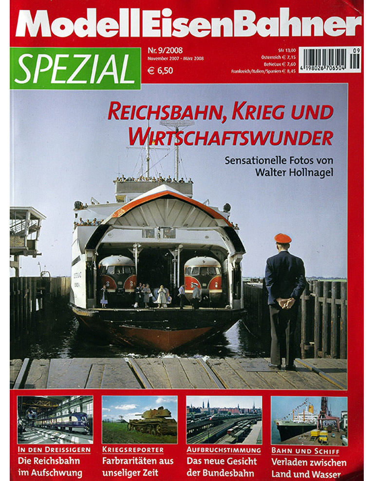  ModellEisenBahner Spezial 9/2008 в продаже