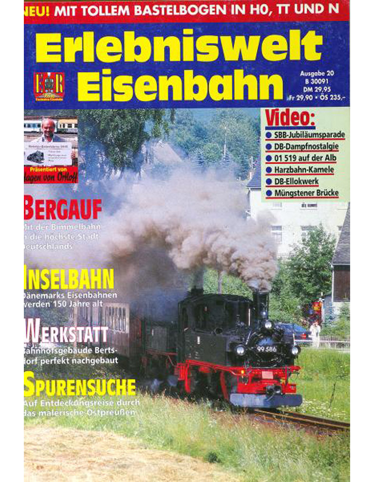  Erlebniswelt Eisenbahn № 20 в продаже